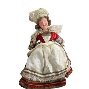 French Doll Brittany France Bretagne 88268 Vintage